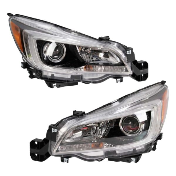Headlight Set Compatible with 2015-2017 Subaru Outback