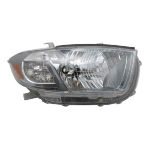 Headlight Headlamp Passenger Side Right RH Compatible with 08-10 Toyota Highlander Sport