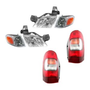 Headlight Parking Light Lamp Taillight Kit for GM Chevy Olds Pontiac Van