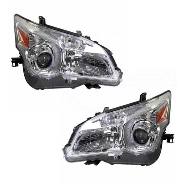 Headlight Set Compatible with 2010-2014 Lexus GX460