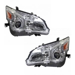 Headlight Set Compatible with 2010-2014 Lexus GX460