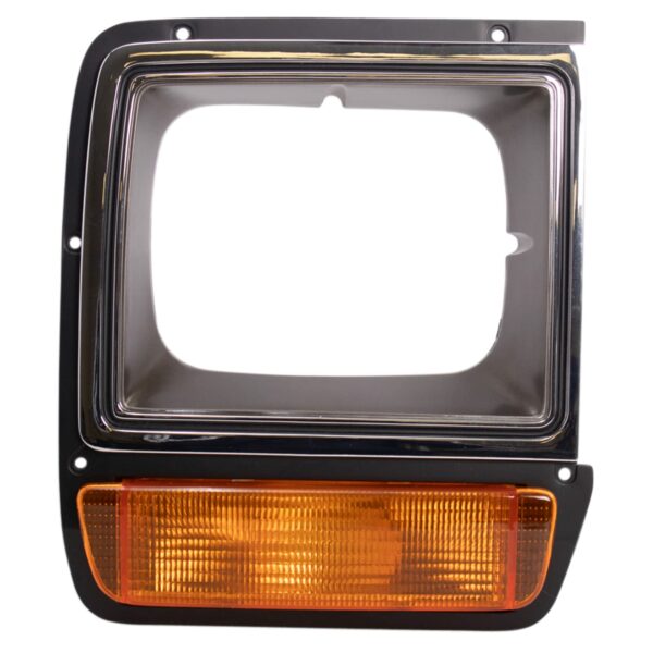 Headlight lamp Bezel Chrome w/ Parking Light RH Side for Dodge Pickup D/W Truck