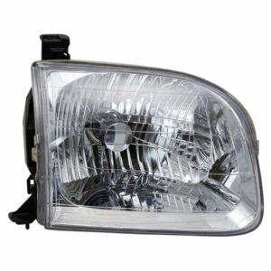 Headlight Headlamp Passenger Side Right RH Compatible with Toyota Sequoia Tundra Truck