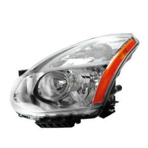 Headlight Headlamp Halogen LH Left Driver Side for 09-10 Nissan Rogue