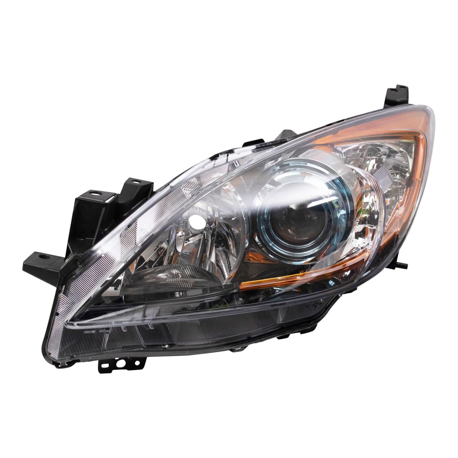 Headlight Headlamp Halogen w/ Blue Tint Driver Side Left LH LF for 12-13 Mazda 3