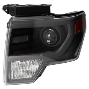 Left Headlight Fits 2013-2014 Ford F-150