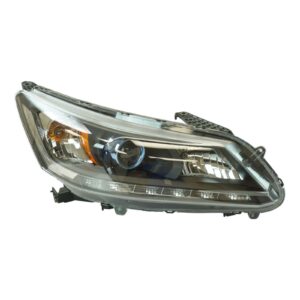 Halogen Headlight Lamp Assembly RH Passenger Side for Honda Accord Sedan