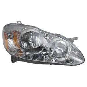 Headlight Headlamp Passenger Side Right RH Compatible with 05-08 Toyota Corolla CE & LE