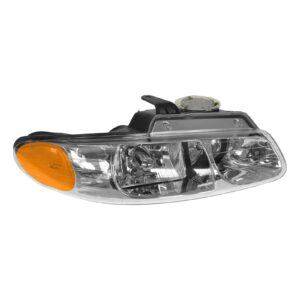 Quad Headlight Headlamp Passenger Side Right RH Fits Grand Caravan Voyager