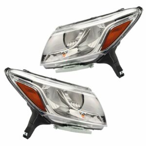 Halogen Headlight Headlamp LH RH Kit Pair Set for Nissan Pathfinder SUV Truck