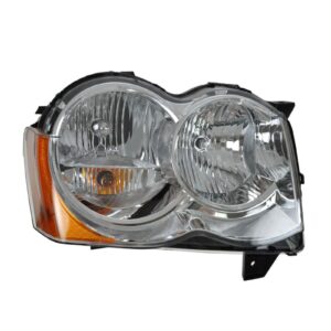 Halogen Headlight Headlamp Passenger Side Right RH for 08-10 Jeep Grand Cherokee