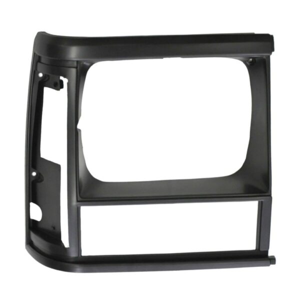 Headlight Trim Bezel Black Passenger Side Right RH for Jeep Cherokee Comanche