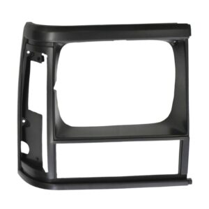 Headlight Trim Bezel Black Passenger Side Right RH for Jeep Cherokee Comanche