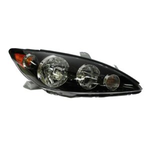 Headlight Headlamp w/ Black Trim Passenger Side Right RH for 05-06 Camry SE