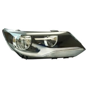 Halogen Headlight Lamp RH RF Passenger Side Compatible With Volkswagen Tiguan SUV