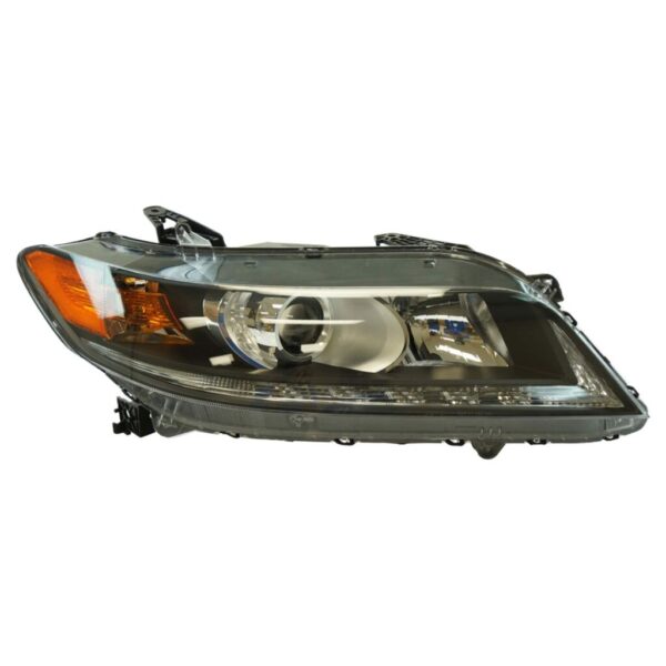 Halogen Headlight Lamp Assembly RH Passenger Side for Honda Accord Coupe 3.5L