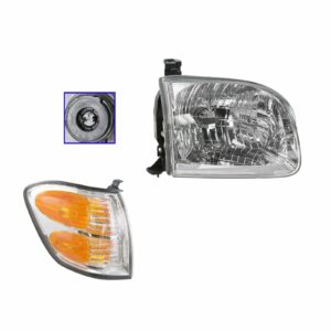 Headlight Lamp Corner Turn Signal RH Passenger Side for 01-04 Toyota Sequoia