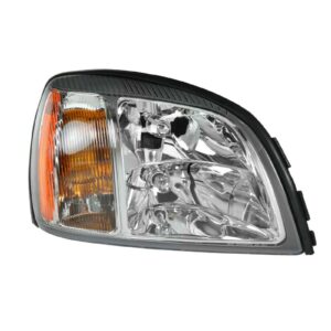 Headlight Headlamp Passenger Side Right RH for 00-02 Cadillac Deville