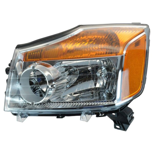 Headlight Headlamp Driver Side Left LH For Nissan Titan Pickup Truck