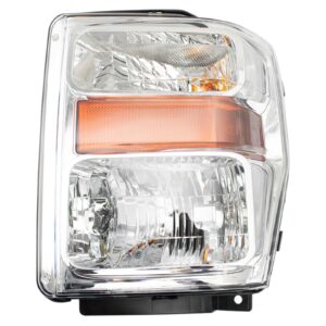 Headlight Lamp Assembly LH Left Driver Side for 08-10 Ford F-250 F-350 Super Duty