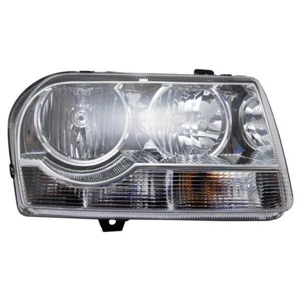 Headlight Headlamp Passenger Side Right RH Compatible with 05-10 Chrysler 300