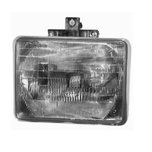 Headlight Headlamp w/ Chrome Trim LH Left Driver Side Fits 92-97 Ford Aerostar