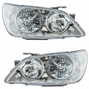 HID Xenon Headlights Headlamps Left & Right Pair Set for 01-05 Lexus IS300