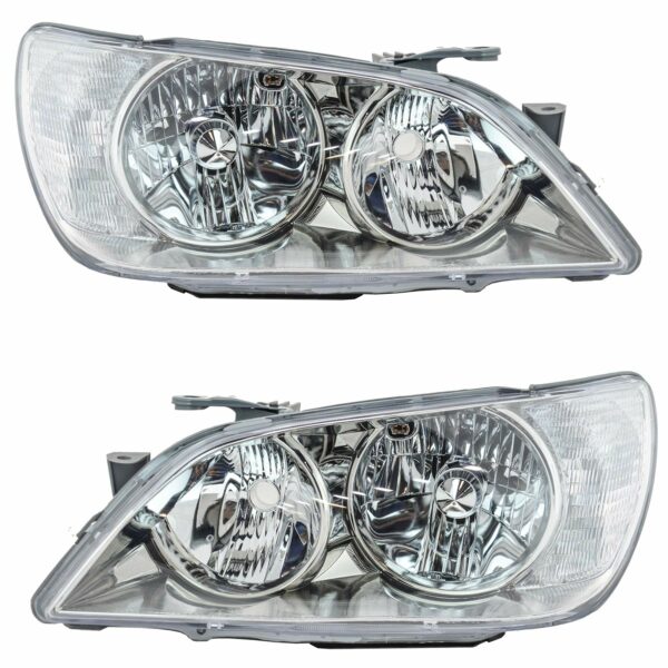 HID Xenon Headlights Headlamps Left & Right Pair Set for 01-05 Lexus IS300
