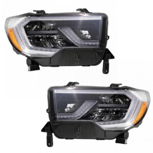 Headlight Set Compatible with 2018-2020 Toyota Sequoia