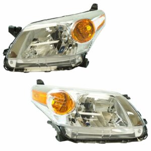 Headlight Lamp Assembly Pair LH Driver & RH Passenger Set for 08-12 Scion xD