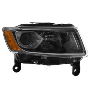 Headlight Lamp Assembly Halogen Right RH Passenger Side For Grand Cherokee