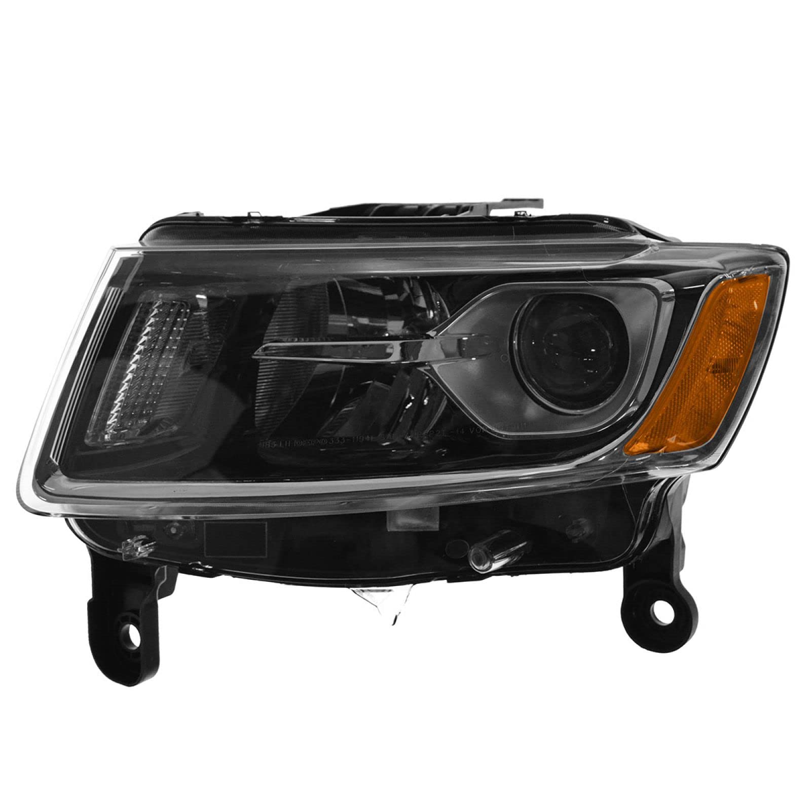 Halogen Headlight Lamp Assembly Left LH Driver Side For Jeep Grand Cherokee
