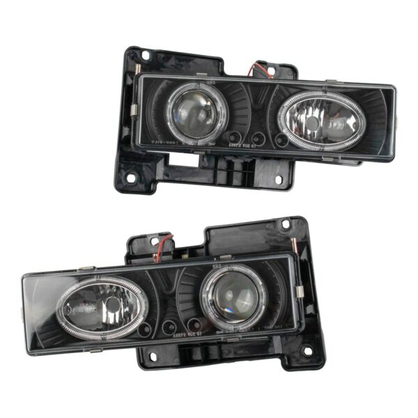 Projector Style Headlight lamp Pair Set of 2 for Blazer Tahoe Suburban Yukon