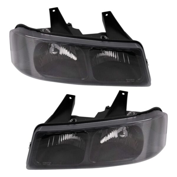 Headlight Set Compatible with 2003-2014 Chevrolet Express 1500 03-20 2500 3500 Savana