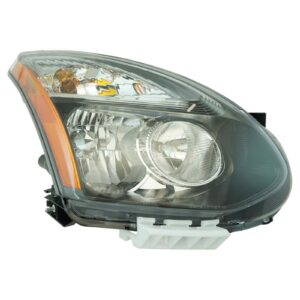 Halogen Headlight Lamp RH RF Passenger Side Compatible With Nissan Rogue SUV