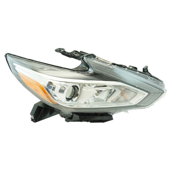 Halogen Headlight Headlamp w/ Chrome Housing Passenger Side RH for Nissan Altima