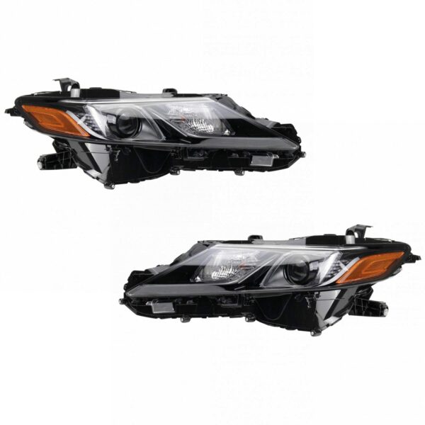 Headlight Set Compatible with 2020-2021 Toyota Camry