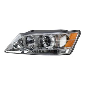 Halogen Headlight Lamp Assembly Driver Side LH for Hyundai Sonata New