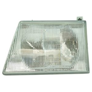 Headlight Headlamp Left Fits 92 93-1996 Ford E150 E250 E350