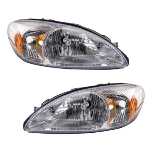 Headlight Set Fits 2000-2007 Ford Taurus