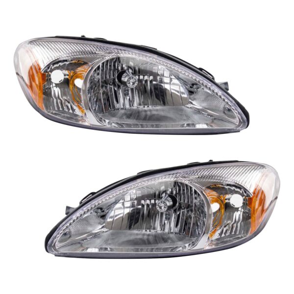Headlight Set Fits 2000-2007 Ford Taurus