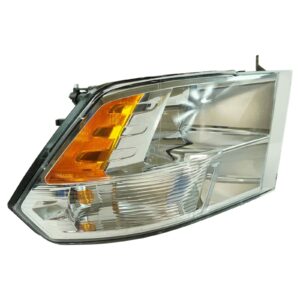 Halogen Headlight Lamp Assembly RH Passenger Side for Dodge Ram 1500 2500 3500