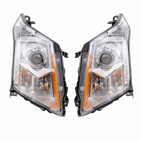 Headlight Set Fits 2010-2016 Cadillac SRX