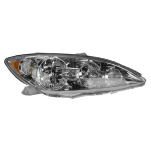 Headlight Lamp Chrome Bezel Housing Assembly RH Passenger Side for Camry LE XLE