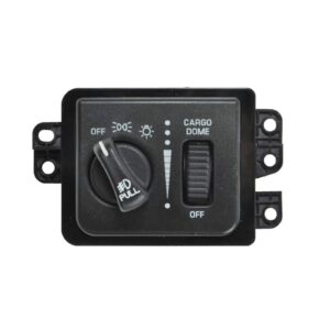 Dial Headlight Switch w/ Cargo & Fog Lights for 01-04 Dodge Dakota Pickup Truck