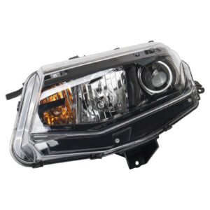 Front Halogen Headlight Lamp Assembly LH Left Driver Side Direct Fit for 16-18 Chevrolet Camaro