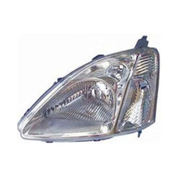 Headlight Headlamp LH Left Driver Side for 02-03 Honda Civic Hatchback Models