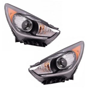 Headlight Set Compatible with 2017-2019 Kia Niro