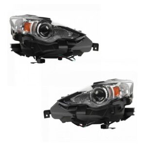 HID Headlight Lamp Assembly LH RH Kit Pair for Lexus IS200t 250 300 350 New