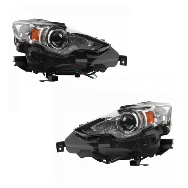 HID Headlight Lamp Assembly LH RH Kit Pair for Lexus IS200t 250 300 350 New